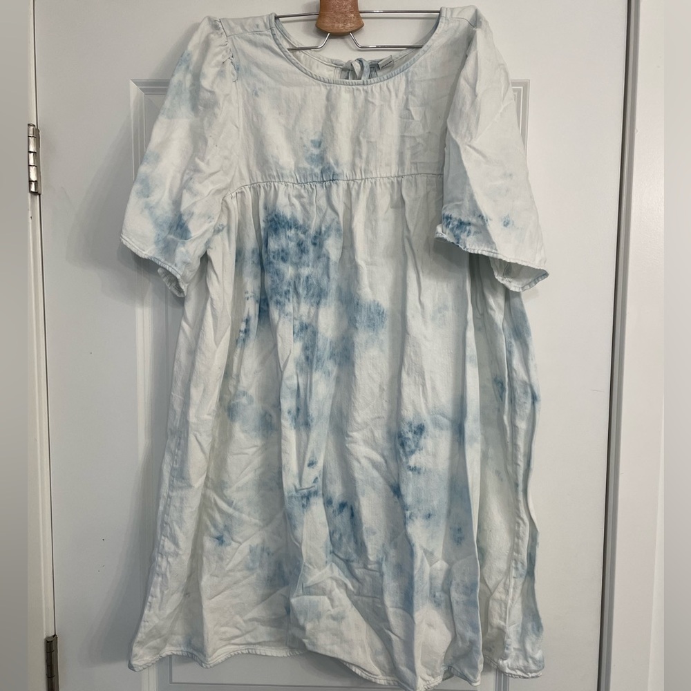 Old Navy Denim Babydoll Dress